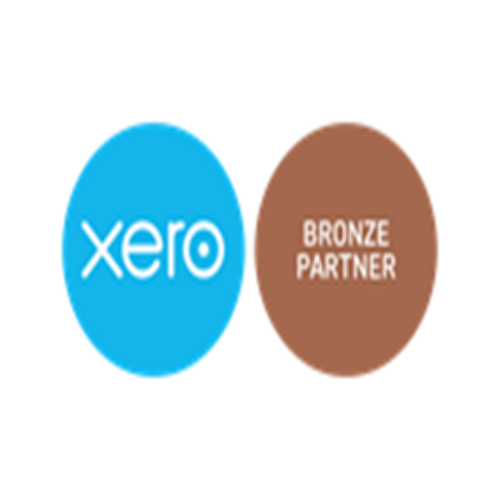 A logo diplaying that we are a bronze partner of the system XERO.