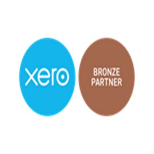 A logo diplaying that we are a bronze partner of the system XERO.